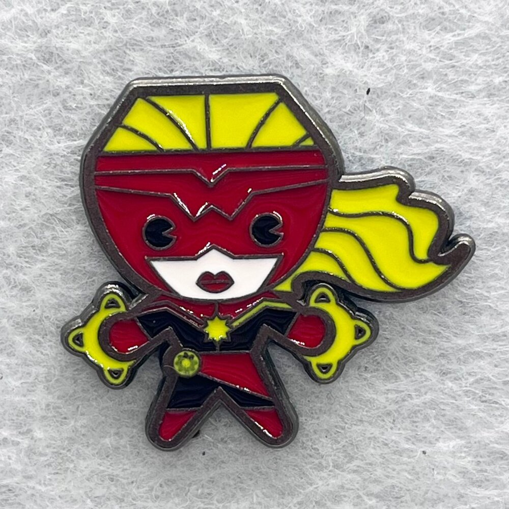 🔮 5/$25 Disney Marvel Kawaii Art Collection Ms Marvel Pin